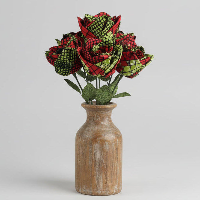 Shweshwe Heritage Rose